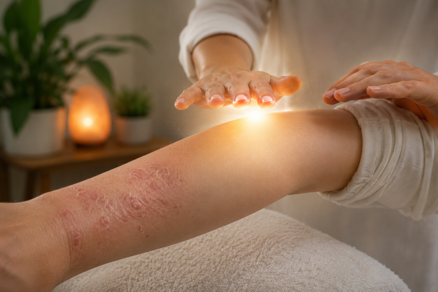 Magnétisme et accompagnement des gênes cutanées